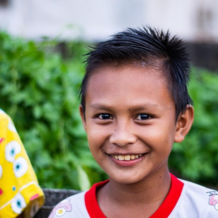 Portrait of Zephyr, group coordinator and fusion cooking expert